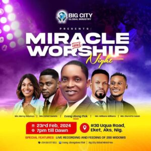 Miracle and Worship Night: A Divine Encounter Awaited